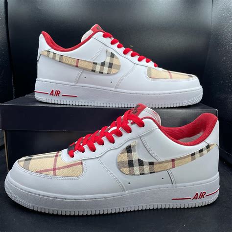 burberry air force 1 custom.